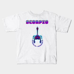 Scorpio 5b Amethyst Kids T-Shirt